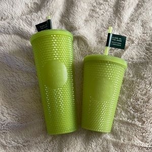 Starbucks glow in the dark studded tumbler set